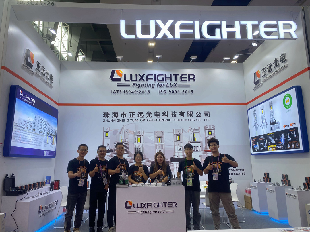 LUXFIGHTER LED-frontlykter Den 134. kantonmessen