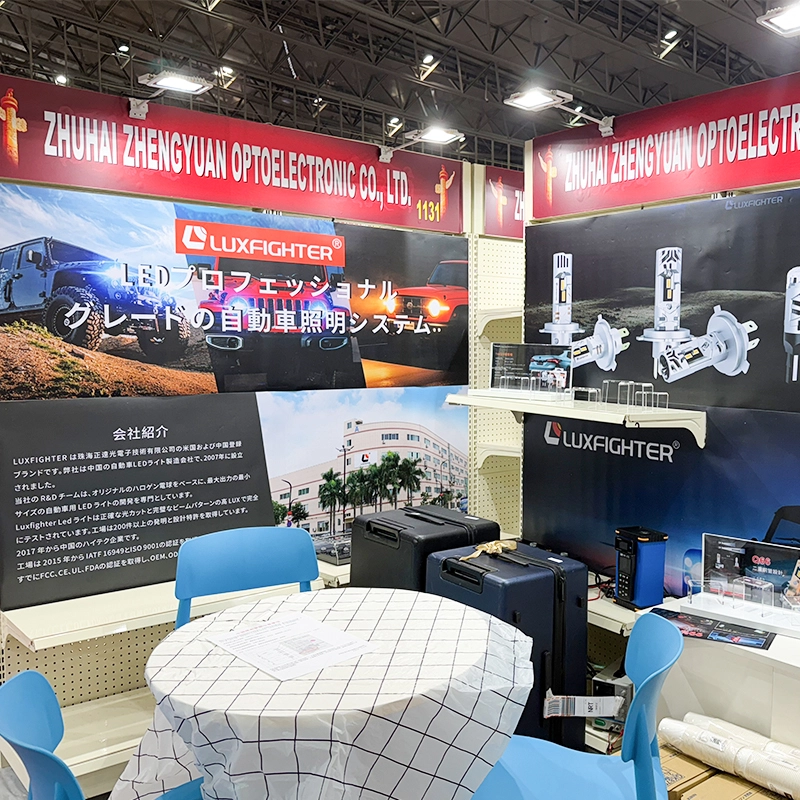 Oppdag LUXFIGHTER LED-frontlykter på 2026 Tokyo