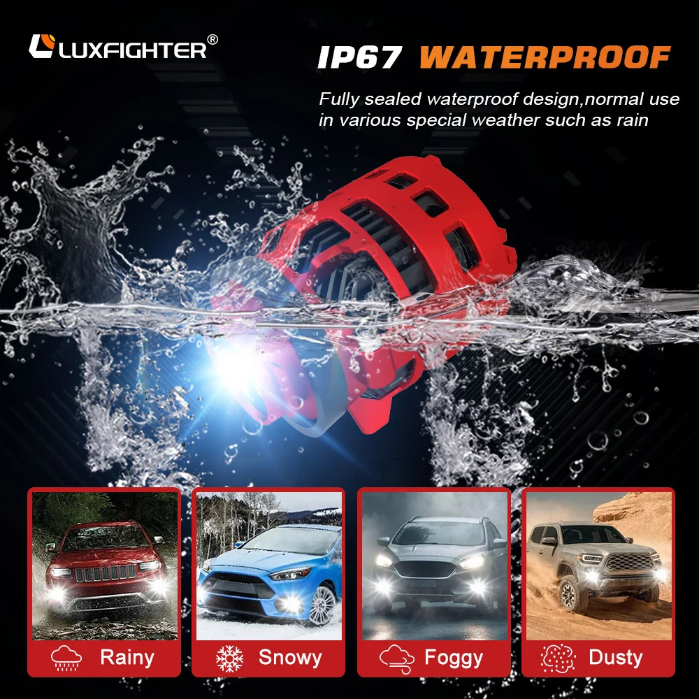 L1b Built In Cooling Fan Fog Lights